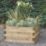 Forest Caledonian Garden Planter Natural Timber 900mm x 900mm x 452mm