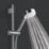 Mira Decor White/Chrome 9.5kW  Manual Electric Shower