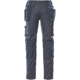 Mascot Kassel Unique Work Trousers Dark Navy 30.5" W 35" L