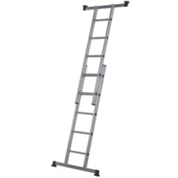 Werner  Aluminium 2.48m Combination Ladder With Platform