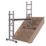 Werner  Aluminium 2.48m Combination Ladder With Platform