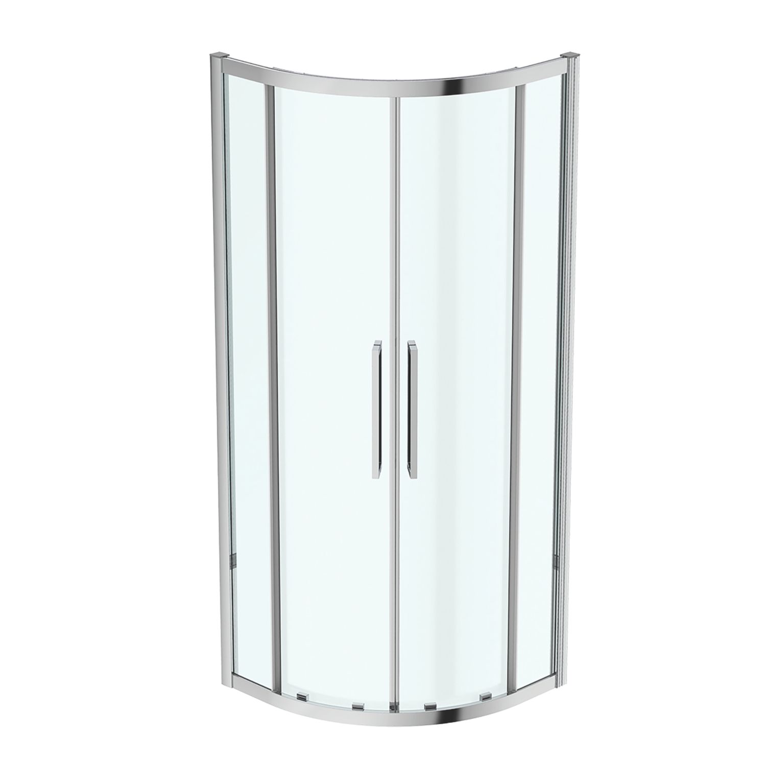 Ideal Standard I.life Semi-Framed Quadrant Shower Enclosure Silver 800mm x 800mm x 2005mm (420KU)