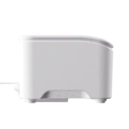 Masterplug 13A 1-Gang Unswitched Surge-Protected Extension Lead
 + 3A 2-Outlet Type C USB Charger Matt White 2m