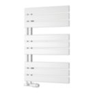 Reina 823mm x 550mm 1356BTU White Flat Designer Towel Radiator