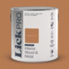 LickPro 2.5Ltr Orange 02 Satin Water-Based Trim Paint