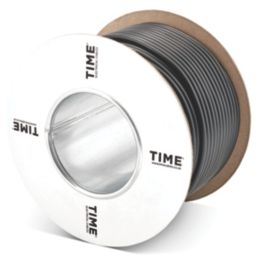 Time 2182Y Black 2-Core 0.5mm² Flexible Cable 50m Drum