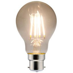 LAP  B22 A60 LED Virtual Filament Light Bulb 470lm 3.4W