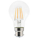 LAP  BC A60 LED Virtual Filament Light Bulb 470lm 3.4W