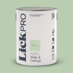 LickPro  5Ltr Green 13 Vinyl Matt Emulsion  Paint