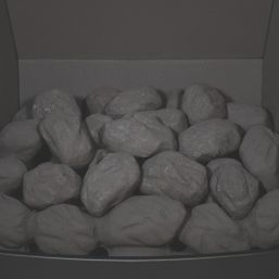 Be Modern Design Brass Rotary Control Inset Gas Manual Fire 510mm x 173mm x 605mm