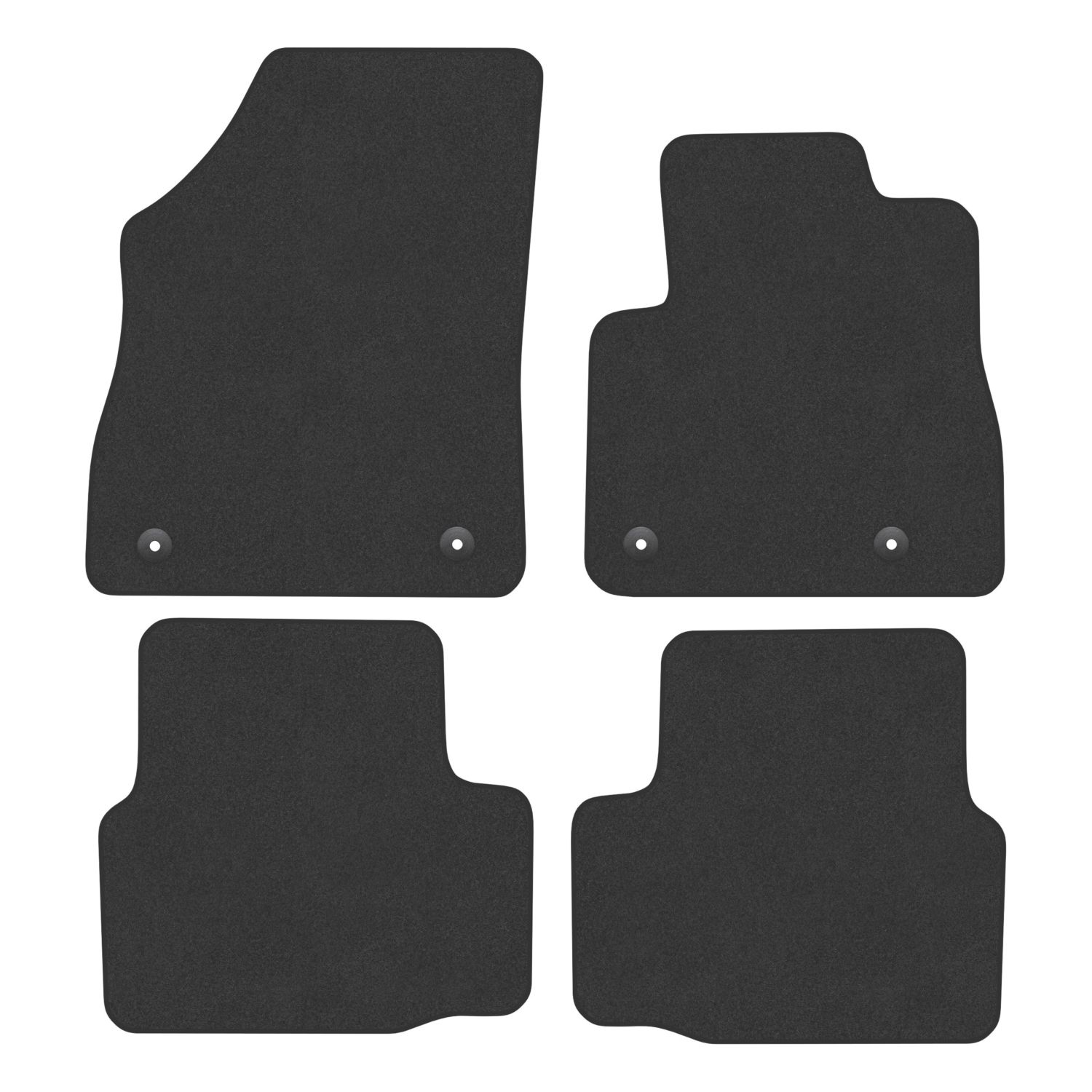 Car Mat Co. Vauxhall Astra K 2015 - 2021 Carpet & Rubber Car Mats 4 Piece Set (420VV)