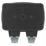 British General  IP66 13A 2-Gang SP Weatherproof Outdoor Switched Socket