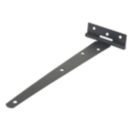 Black Powder-Coated Light Duty Tee Hinges 255mm 2 Pack
