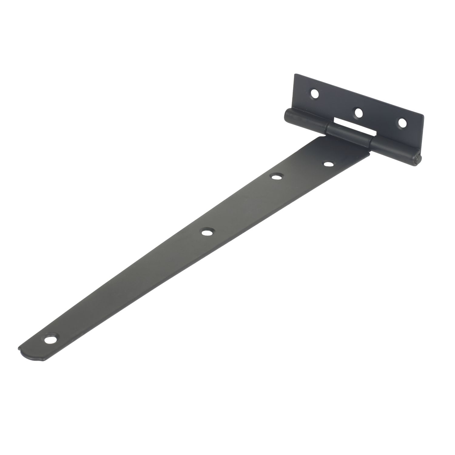 Black Powder-Coated Light Duty Tee Hinges 255mm 2 Pack (42109)