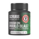 Scrubb   Blast Off Mould Remover Gel With Brush Mildew Stain Remover 250ml