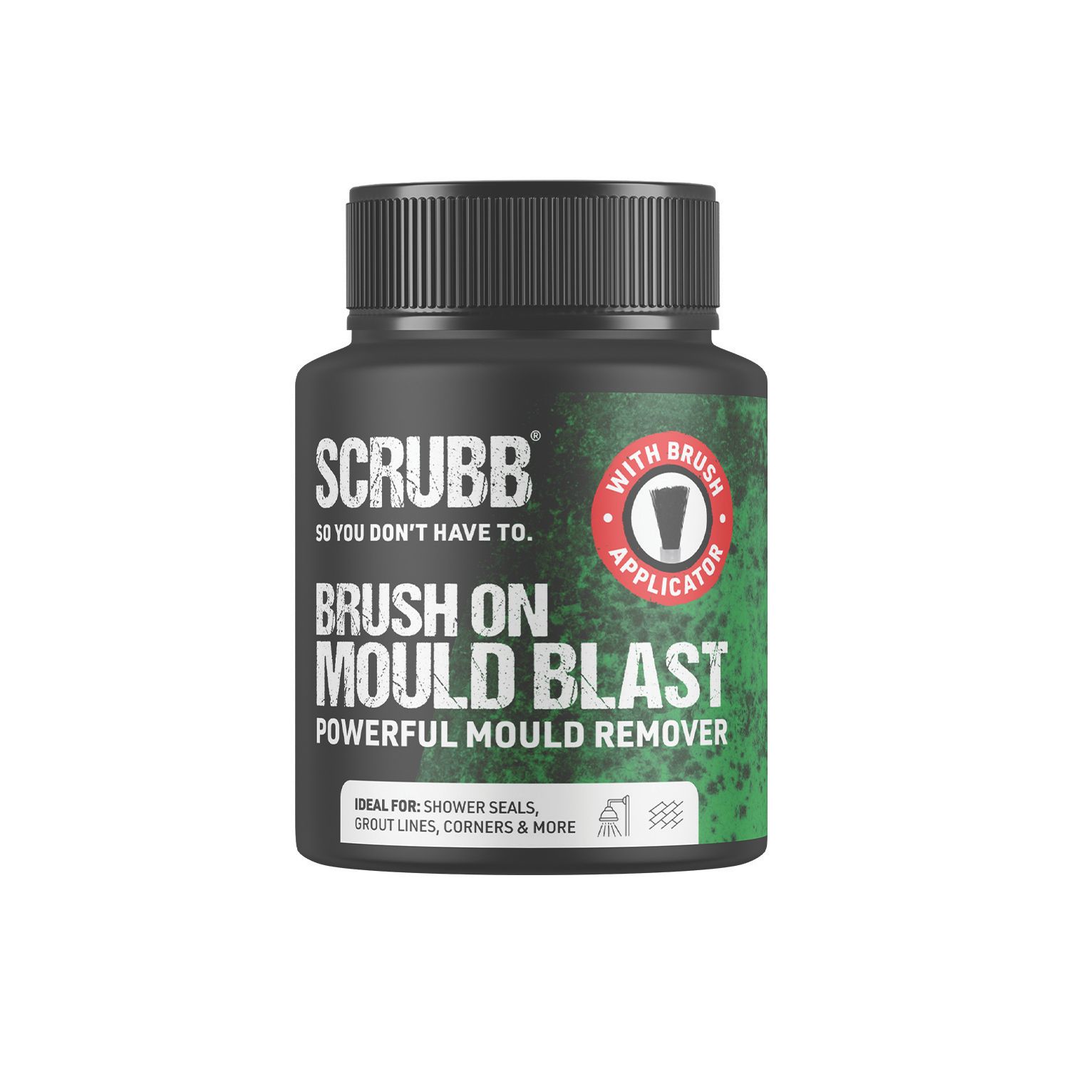 Scrubb Blast Off Mould Remover Gel With Brush Mildew Stain Remover 250ml (421AA)