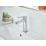 Bristan Apelo Chrome Plated 170mm Standard Lever Mono Basin Mixer Tap  With Clicker Waste