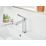 Bristan Apelo Chrome Plated 170mm Standard Lever Mono Basin Mixer Tap  With Clicker Waste