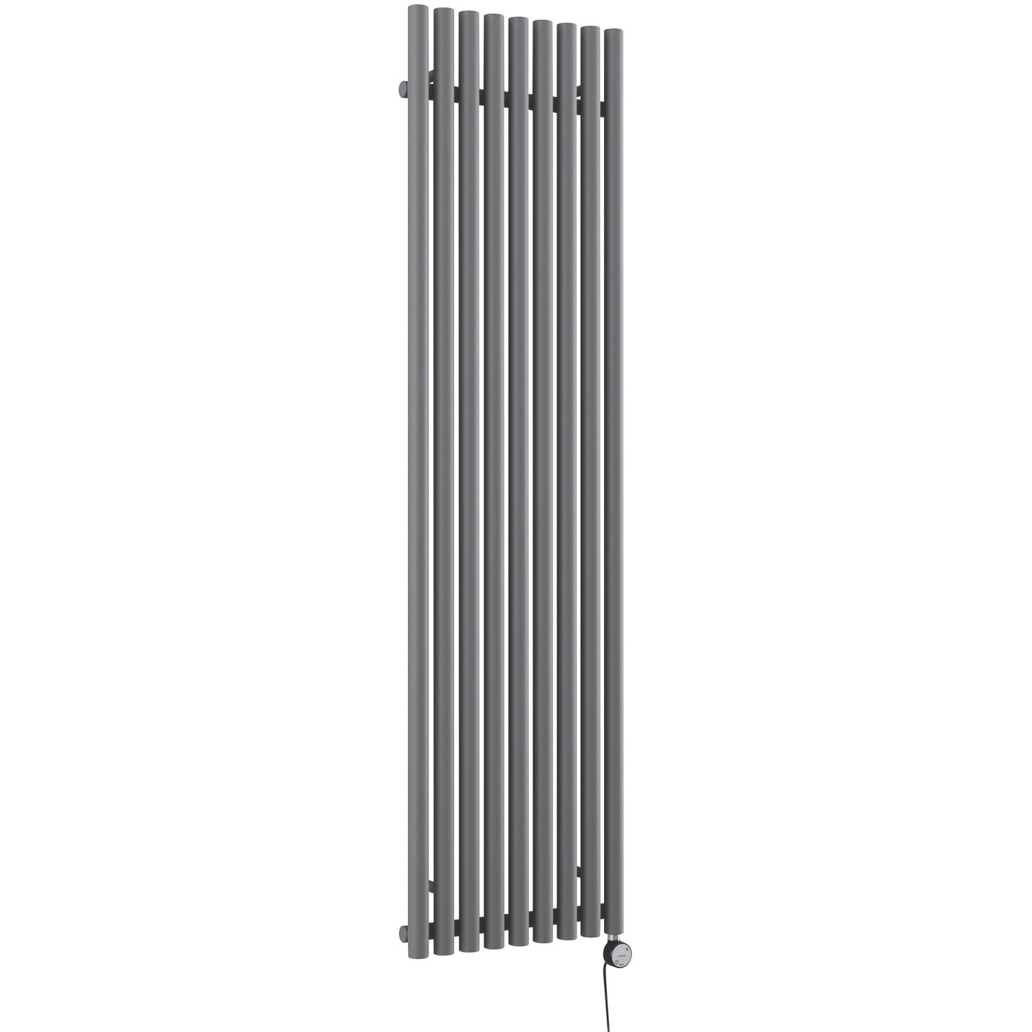 Terma Rolo-Room-E 1000W Electric Radiator 1800mm x 480mm Grey / Silver 3410BTU (421HR)