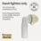 Flomasta  Plastic Push-Fit Reducing 90° Stem Elbow F 10mm x M 15mm