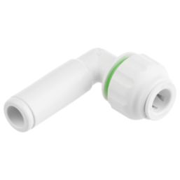 Flomasta Twistloc Plastic Push-Fit Reducing 90° Stem Elbow F 10mm x M 15mm