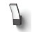 Philips Splay Outdoor LED Wall Light Anthracite 12W 1200lm