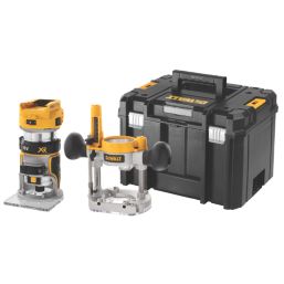 DeWalt DCW604NT-XJ 18V Li-Ion XR 1/4 Brushless Cordless Router/Trimmer -  Bare - Screwfix