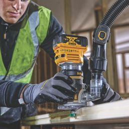 Fresadora DEWALT dcw604nt 18v brushless sin cargador y batería + maletín  TSTAK