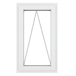 Crystal  Top Opening Clear Double-Glazed Casement White uPVC Window 610mm x 1040mm