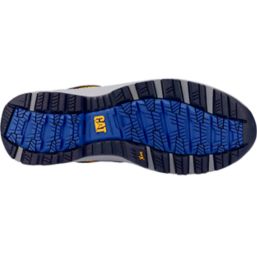 CAT Elmore Low   Safety Trainers Navy Size 8