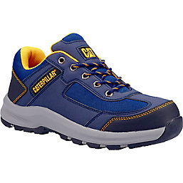 CAT Elmore Low    Safety Trainers Navy Size 8