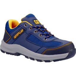 CAT Elmore Low   Safety Trainers Navy Size 8