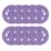 Trend  AB/125/40Z 40 Grit 8-Hole Punched Multi-Material Sanding Discs 125mm 10 Pack