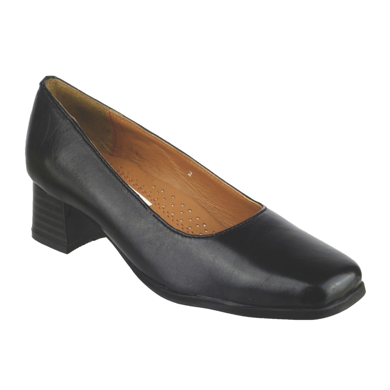Amblers Walford Size 5.5 Womens Black Slip-On Non Safety Shoes (421XW)