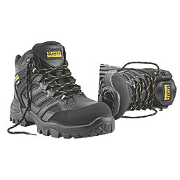 Stanley FatMax Ontario   Safety Boots Black Size 10