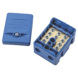 Knightsbridge 100A Single Pole Connector Block (Blue)