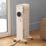 Refurb Blyss NY1507-24M 1500W Electric Portable Oil-Filled Radiator White