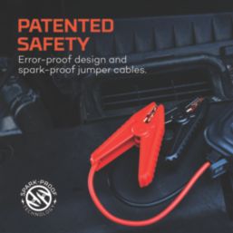 Nebo Assist Air 1500XP 1500A Li-Ion Jump Starter + Type A & C USB Charger