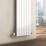 Reina Flat Single 1600mm x 218mm 1351BTU White Vertical Designer Radiator