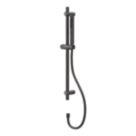 Swirl Gallen Shower Kit Matt Black