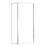 Triton Neo  Frameless Showerwall & Swivel Panel Chrome 700mm x 2015mm
