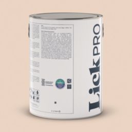 LickPro  5Ltr Pink 02 Vinyl Matt Emulsion  Paint