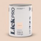 LickPro  5Ltr Pink 02 Vinyl Matt Emulsion  Paint