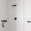 Hansgrohe Vernis Shape  Shower Arm Matt Black 240mm x 26mm