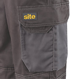 Site Coppell Holster Pocket Trousers Black / Grey 40" W 32" L