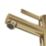 Swirl Bonda Brass 136mm Standard Lever Mono Basin Mixer Tap  With Clicker Waste