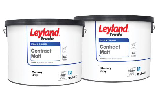 Buy 2 for £28 on Leyland Trade Contract Matt Paint