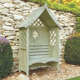 Shire Rose 4' x 2' (Nominal) Apex Timber Arbour