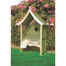 Shire Rose 4' x 2' (Nominal) Apex Timber Arbour