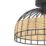 Eglo Anwick Ceiling Light Black / Brown